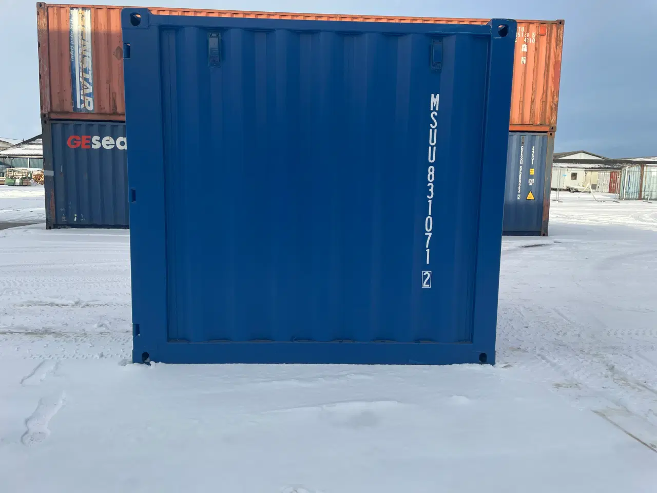 Billede 3 - 8 fods Miljøcontainer til farligt affald & olie