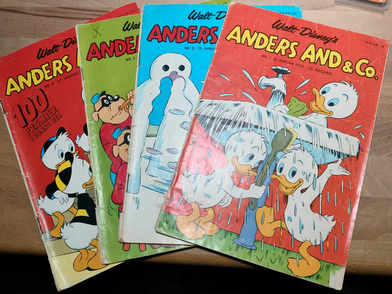 Billede 1 - Anders And, 1970. Komplet