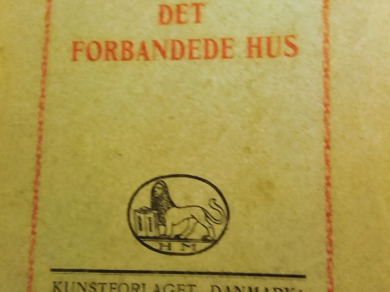 Billede 1 - B. S. Ingemann: Det forbandede hus. Vægterfamilien