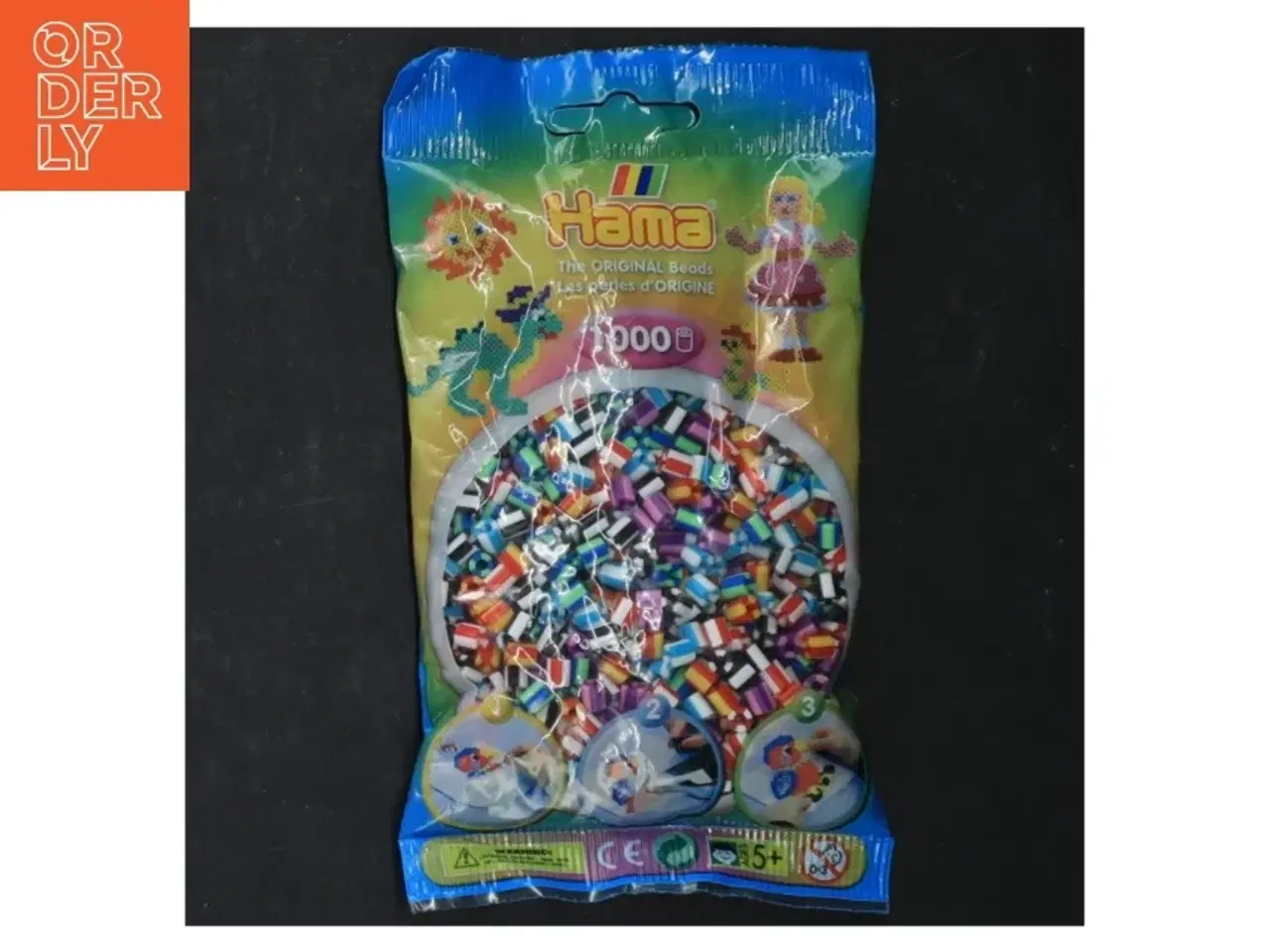 Billede 7 - Hama perler i flere farver fra Hama (str. 1000 perler. 6 pakker)