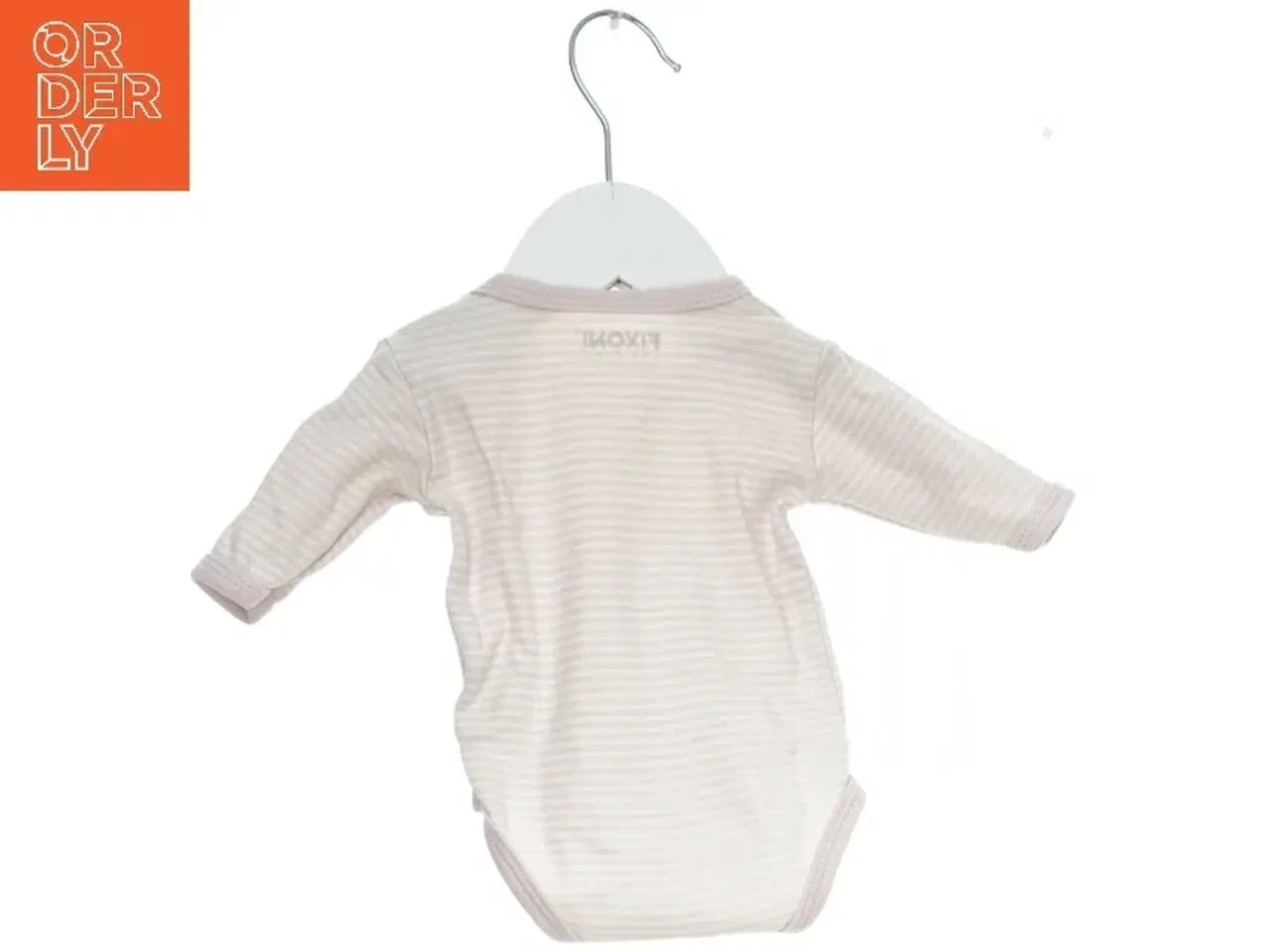 Billede 2 - Langærmet bodystocking med striber til baby fra Fixoni (str. 56)