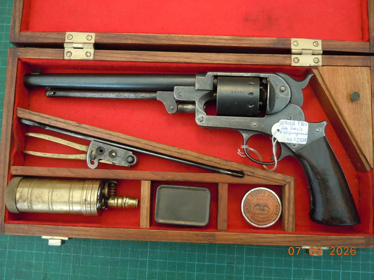 Billede 2 - Starr 1863 U.S. Borgerkrigsrevolver i kasse.