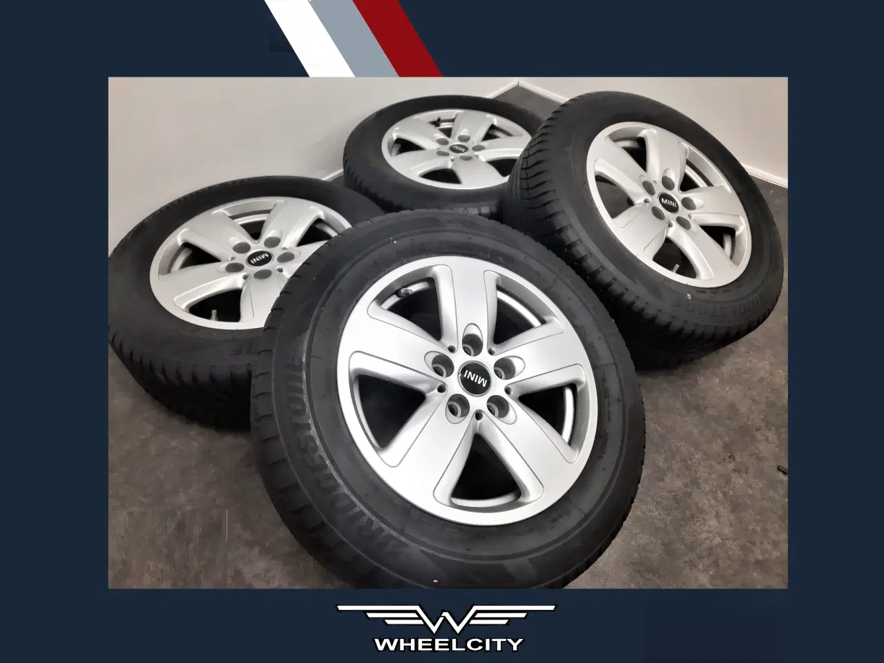 Billede 1 - 5x112 16" ET41 MINI vintersæt inkl. TPMS