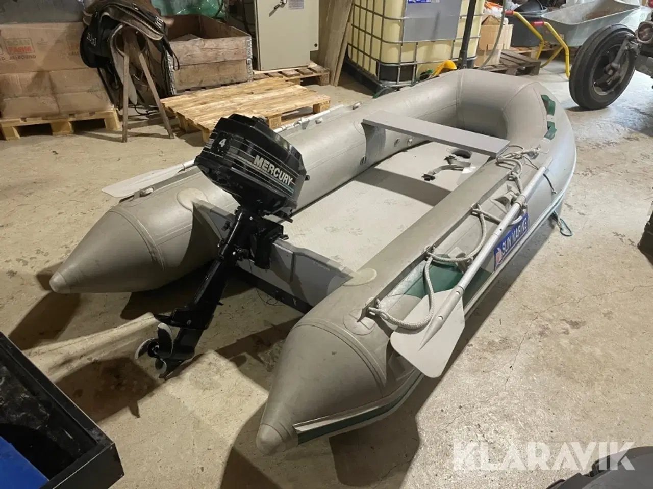 Billede 4 - Gummibåd Sun marine SD320