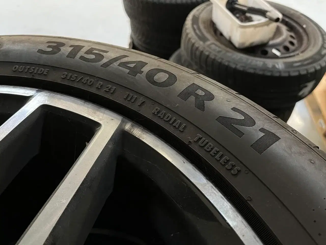 Billede 5 - 4. Stk. Dæk med AMG Alu fælge