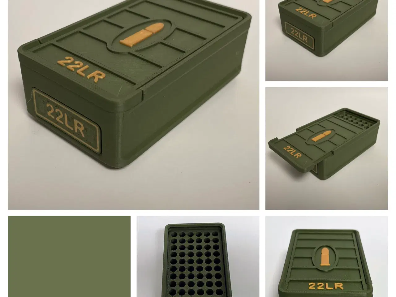 Billede 13 - 3-pack ammo-opbevaringsbokse – flere kalibre