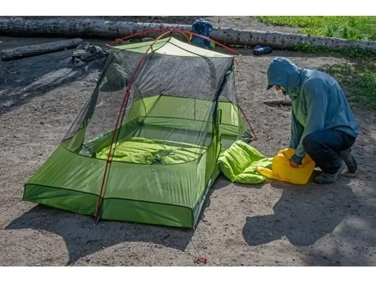 Billede 8 - EXPED Ultra 6.5R LW - oppustelig madras til én person, grøn