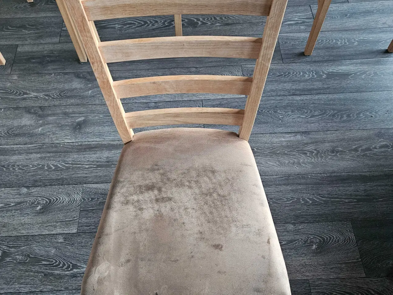 Billede 2 -  8 stk Spisebordsstole i egetræ.