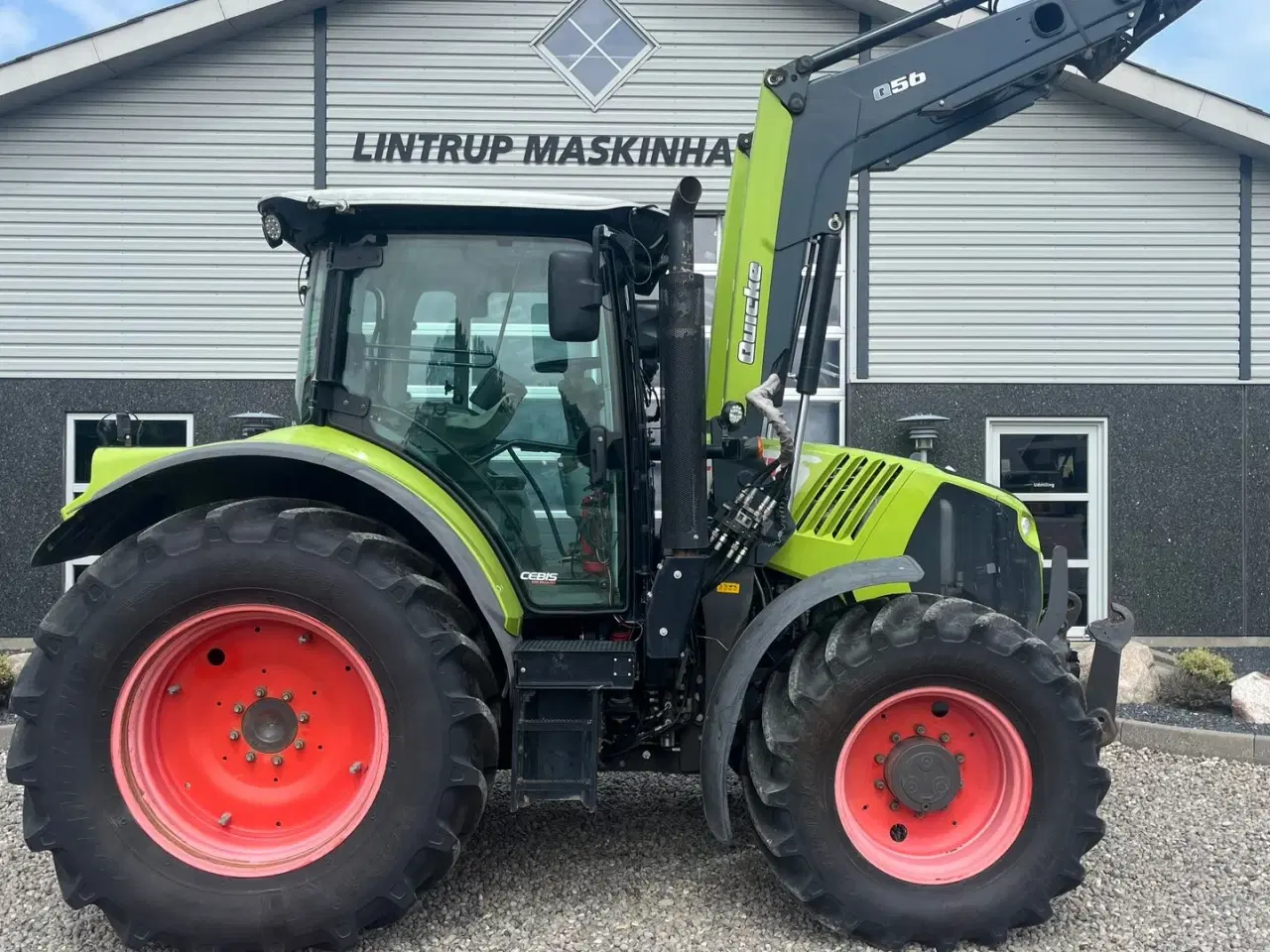 Billede 8 - CLAAS ARION 550 CEBIS Med frontlæsser og frontlift