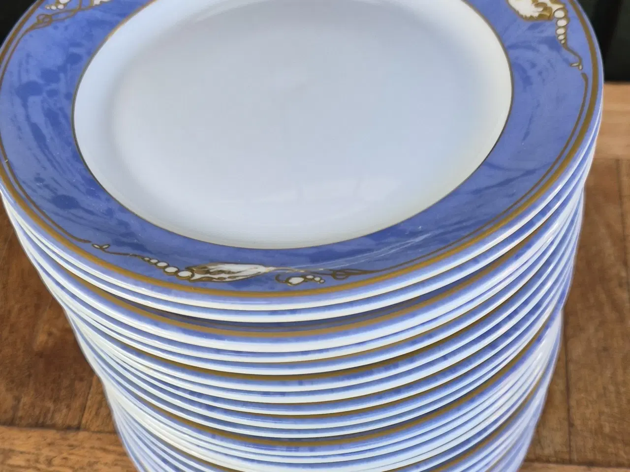 Billede 6 - Blå magnolia - spisestel - kaffestel - læs tekst 