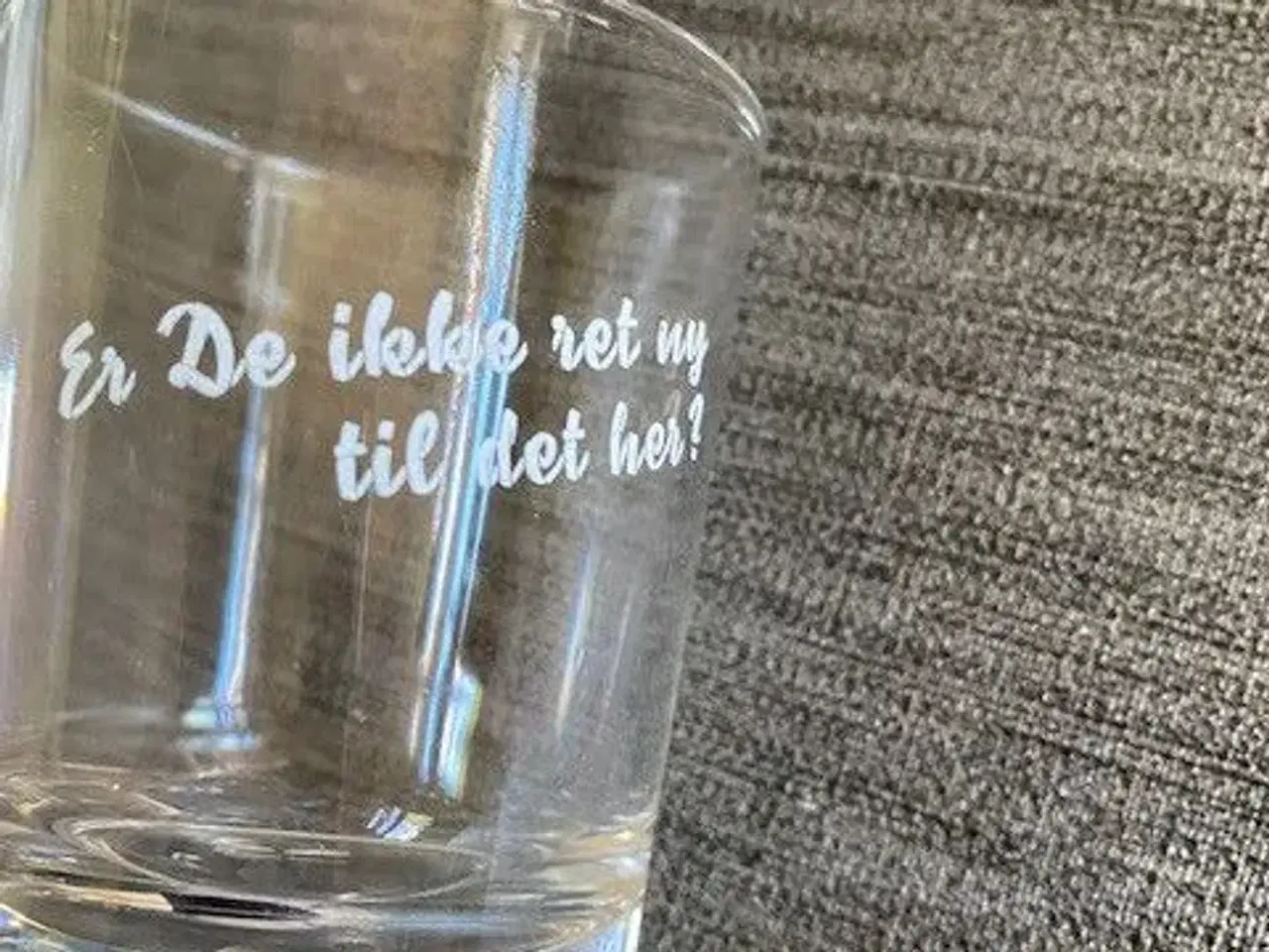 Billede 7 - 6 glas med tekst