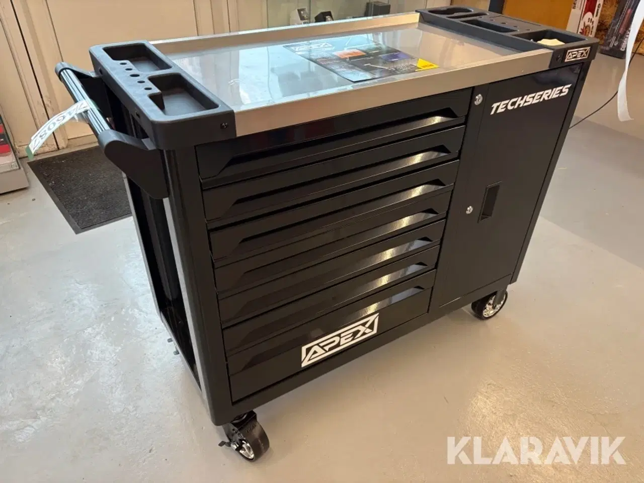 Billede 2 - Komplet værkstedsvogn Apex Techseries