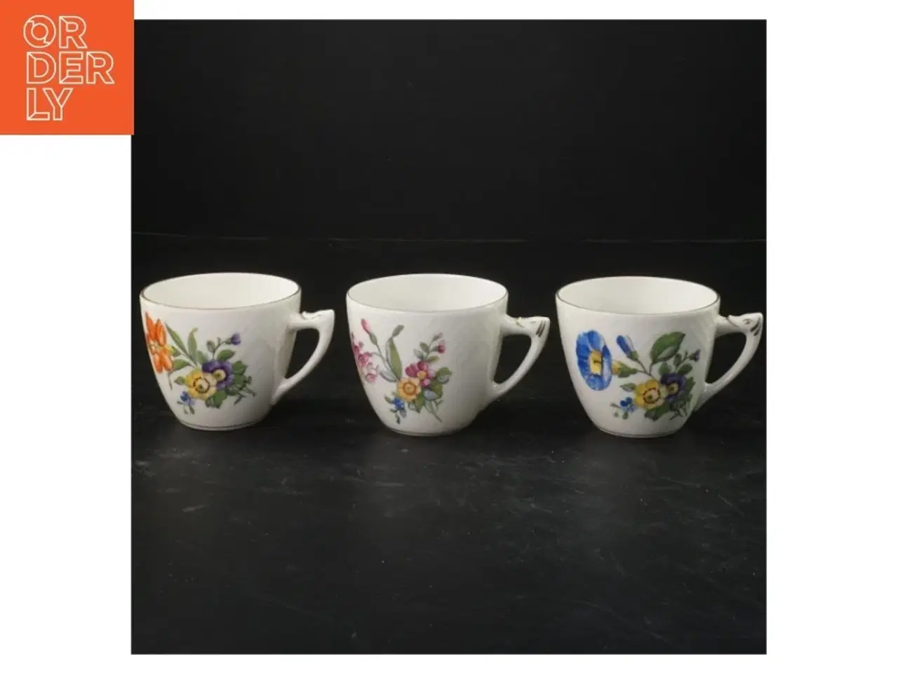 Billede 1 - B&G Saksisk Blomst kaffekop (str. 6x10 cm)