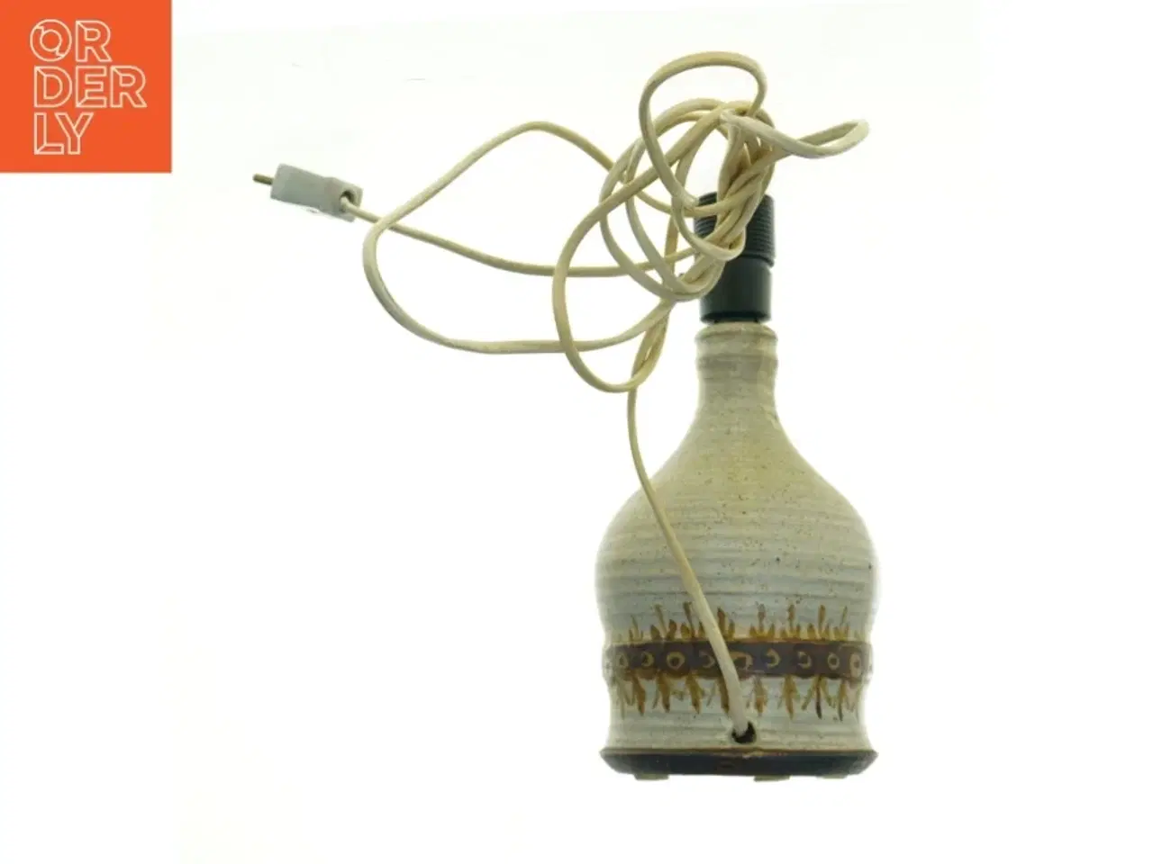 Billede 4 - Keramik bordlampe (str. 26,5 x, 13,5 cm)