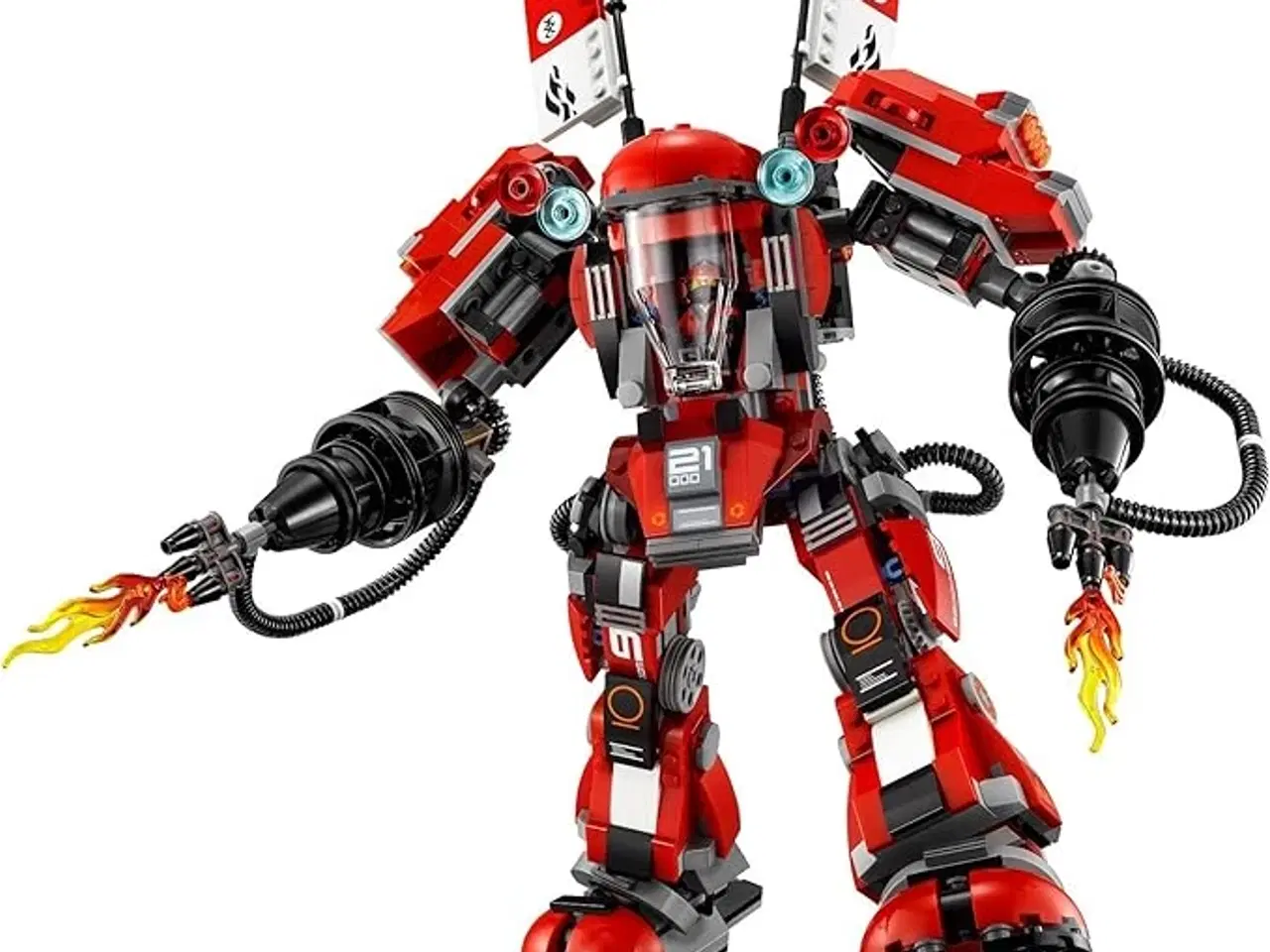 Billede 3 - Lego Ninjago, 70615, Ildrobot.