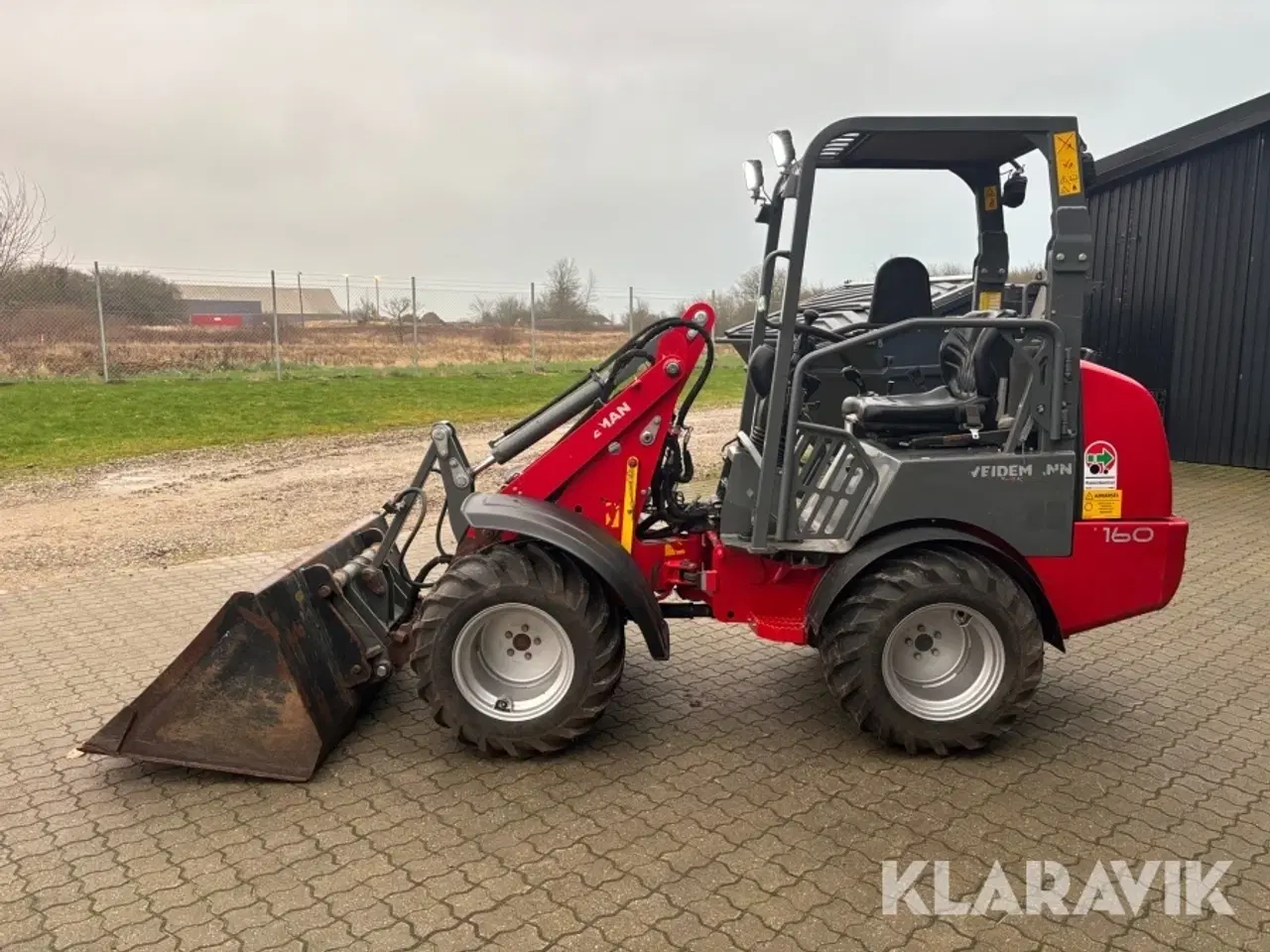 Billede 2 - Minilæsser Weidemann 1160