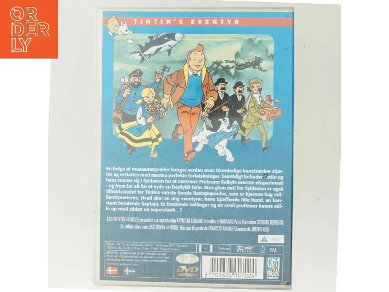 Billede 3 - Tintin og hajsøen (DVD)