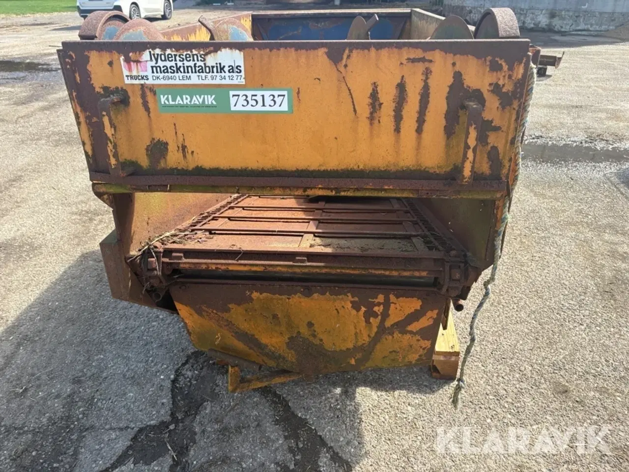 Billede 5 - Kasse til fodertruck Lydersen maskinfabeik Combi 3