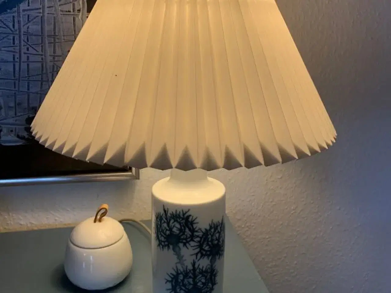 Billede 1 - Tidsel Lampe. 2 Stk.
