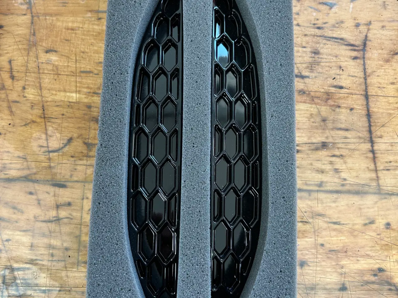 Billede 1 - Vw Golf 7 R Honeycomb afdækning