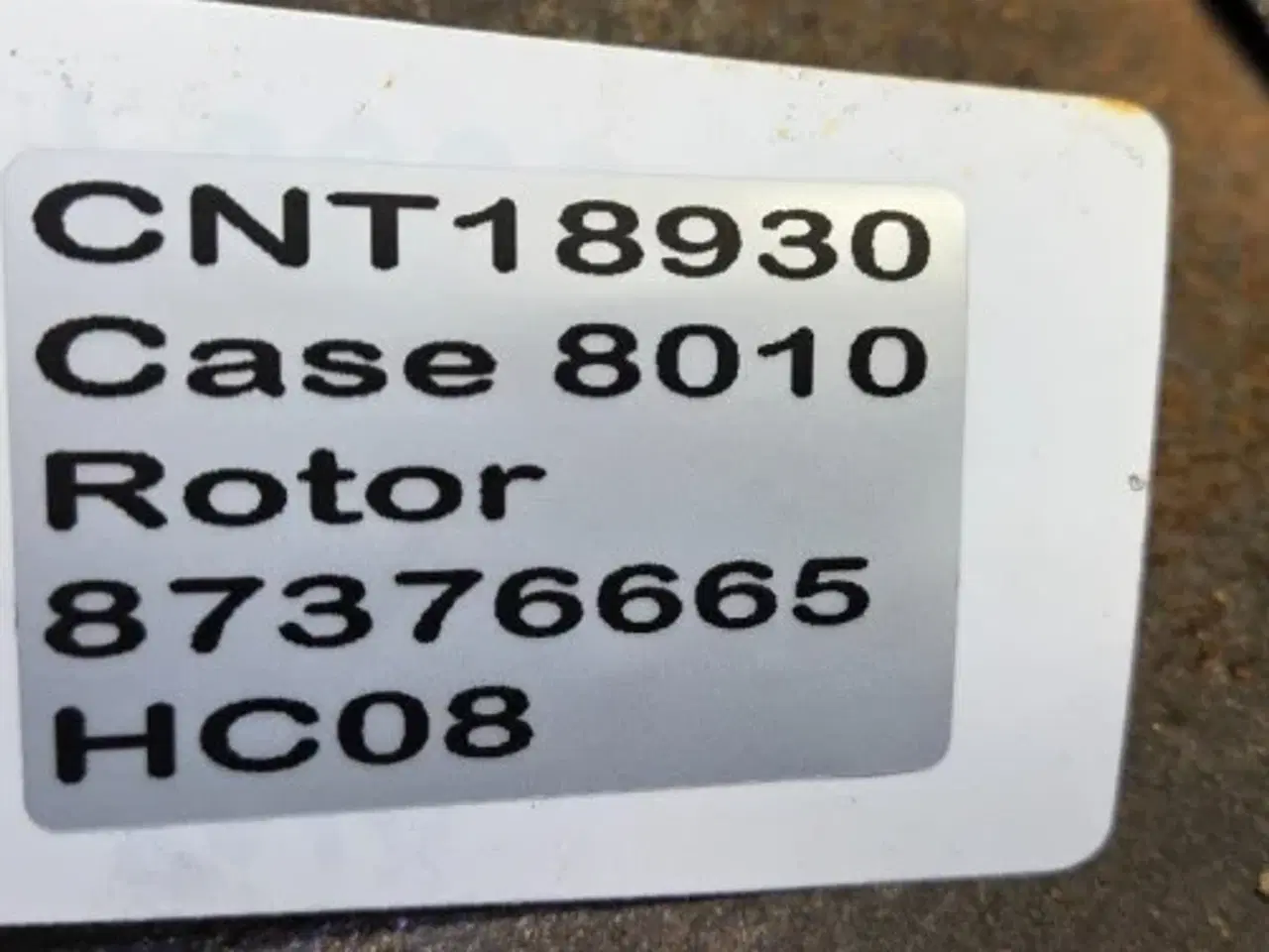 Billede 22 - Case 8010 Rotor 87376665