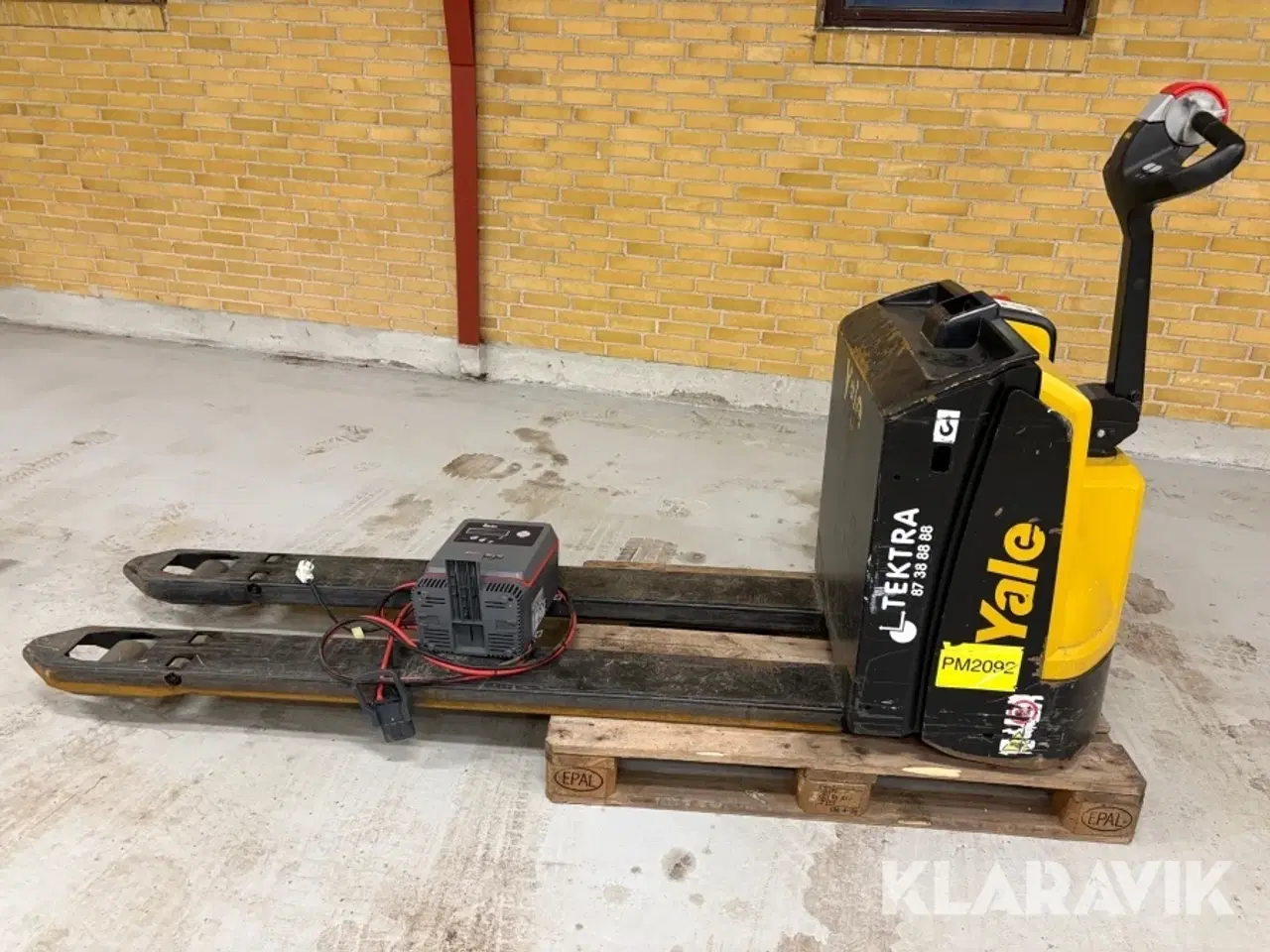 Billede 7 - Elektrisk palleløfter Yale MP20 - ekstra lange gafler