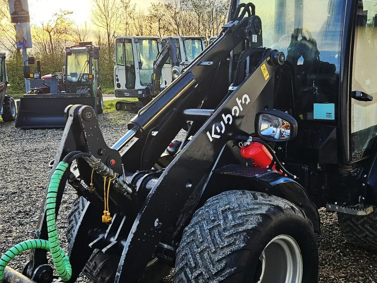 Billede 4 - Kubota RT270 / kun 900 timer / lukket kabine og meget udstyr