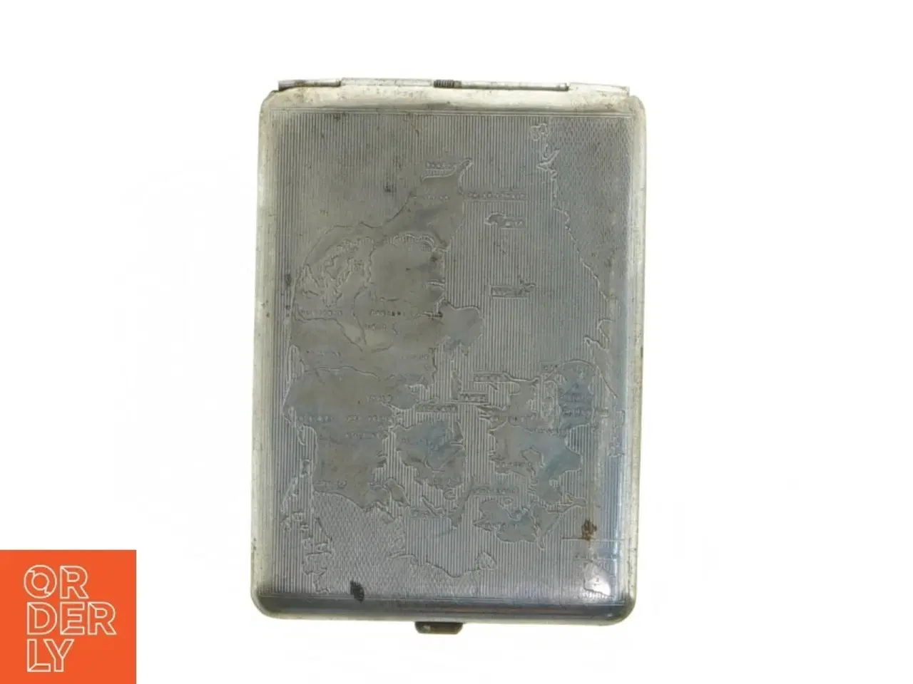 Billede 2 - Vintage metal cigaretholder (str. 11 x 8 cm)