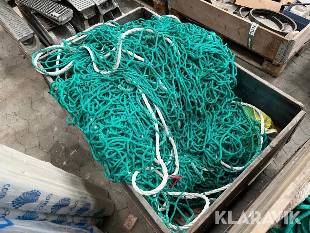 Billede 4 - Sikkerhedsnet til tagarbejde 5 styk Lot