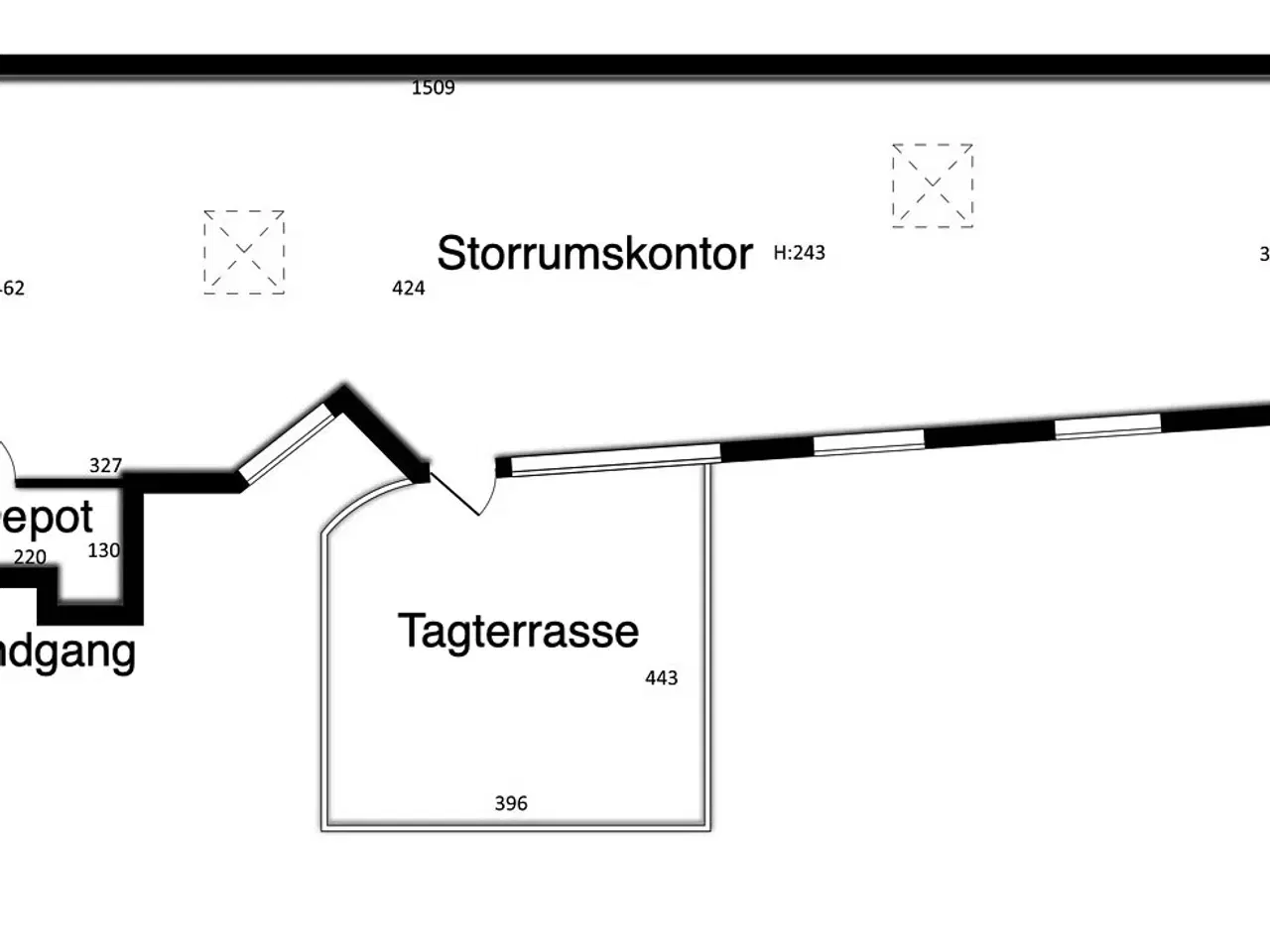 Billede 23 - INGEN BINDING - Lækkert kontor med stor privat tagterrasse