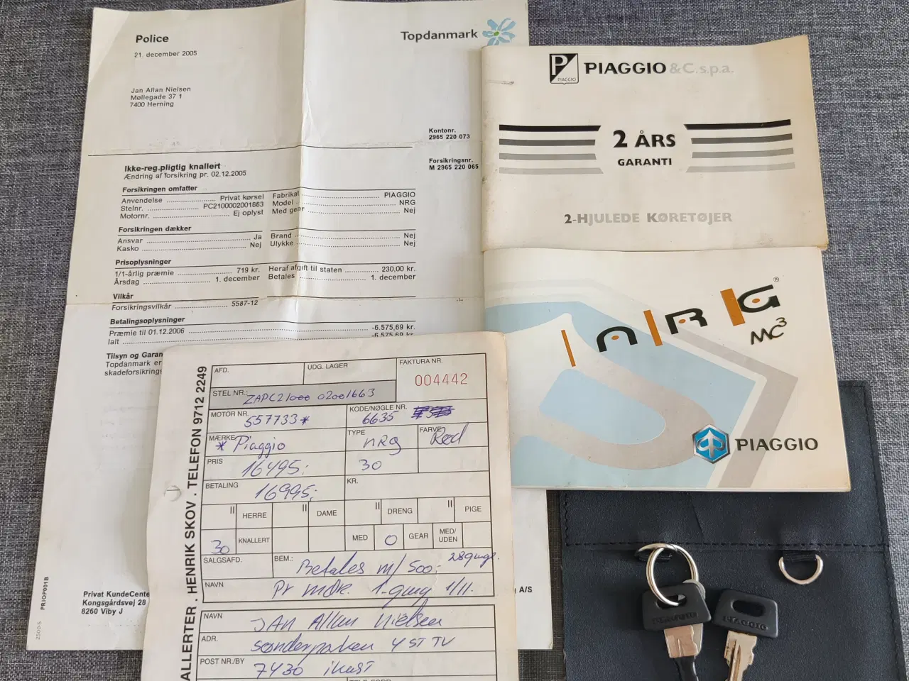 Billede 7 - Original Piaggio Nrg MC3 2004