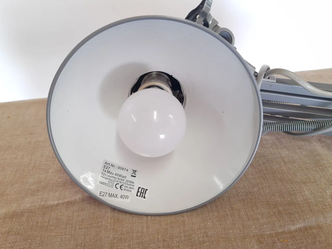 Billede 4 - Arkitekt lampe grå