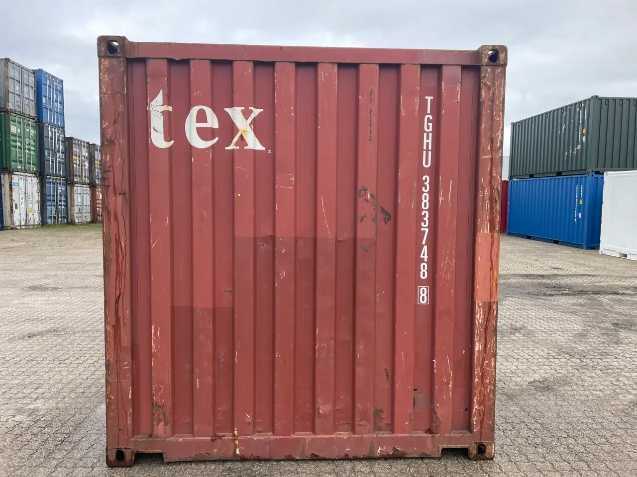 Billede 4 - 20 fods Container- ID: TGHU 383748-8