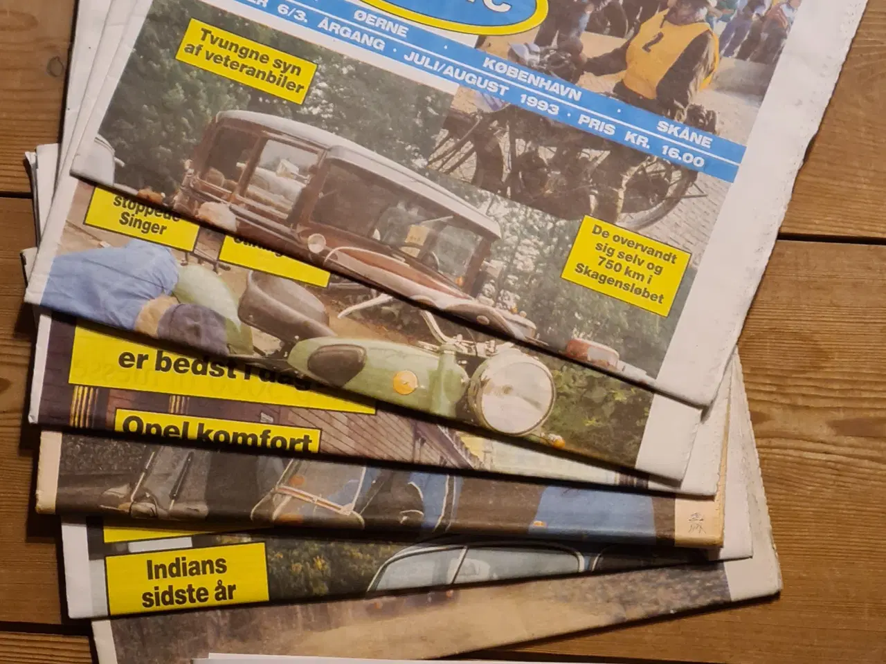 Billede 1 - Klassisk Bil & Mc 1993 6 blade