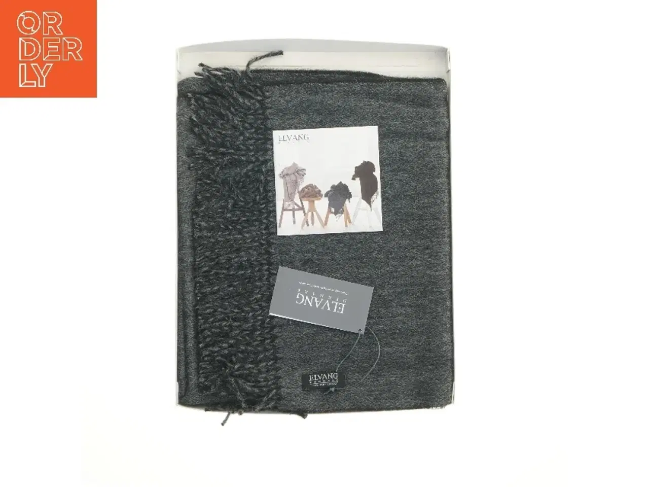 Billede 1 - Halstørklæde fra Elvang (str. 100x31,5 cm)