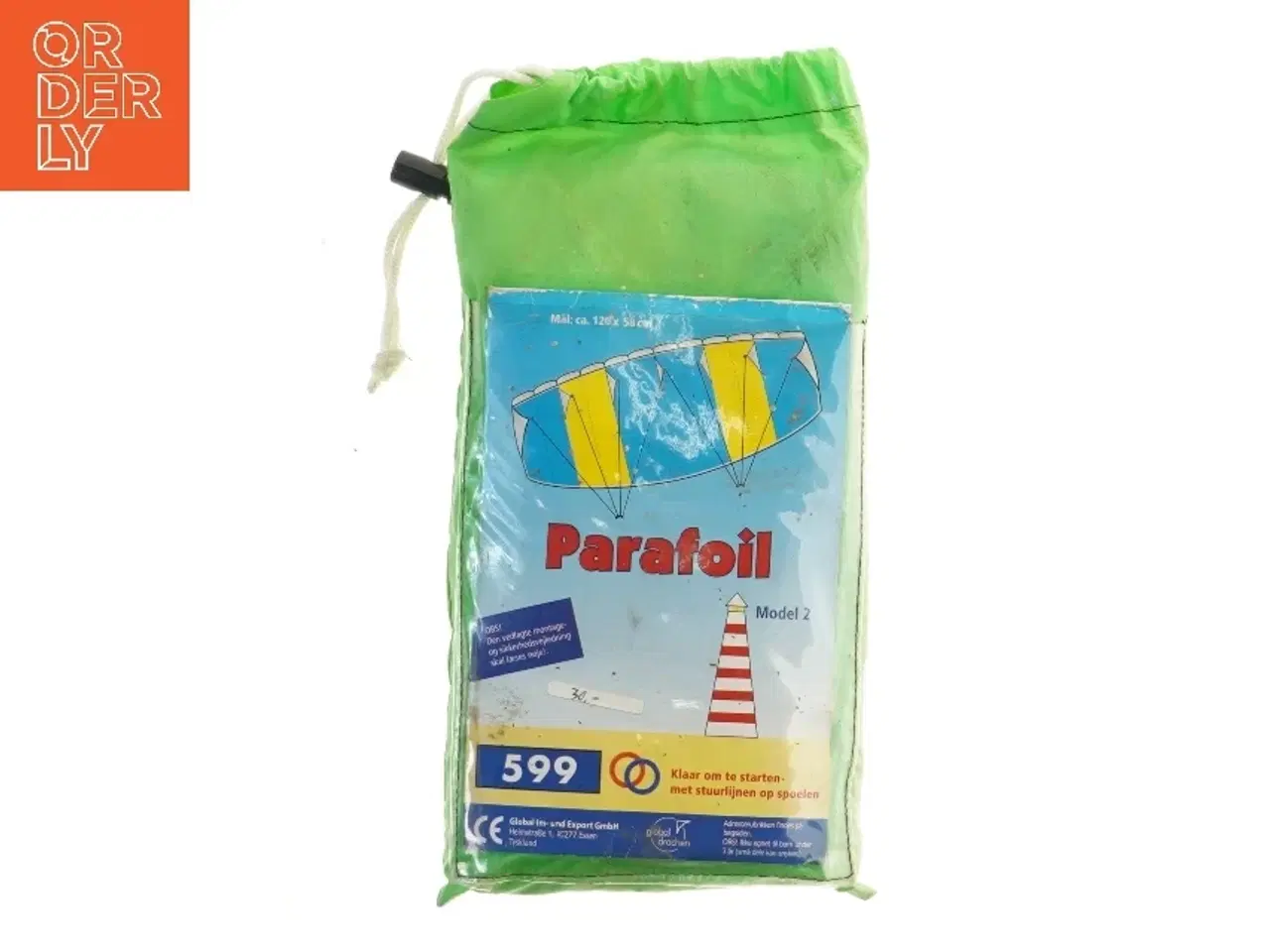 Billede 1 - Parafoil drage (str. 120x58 cm)