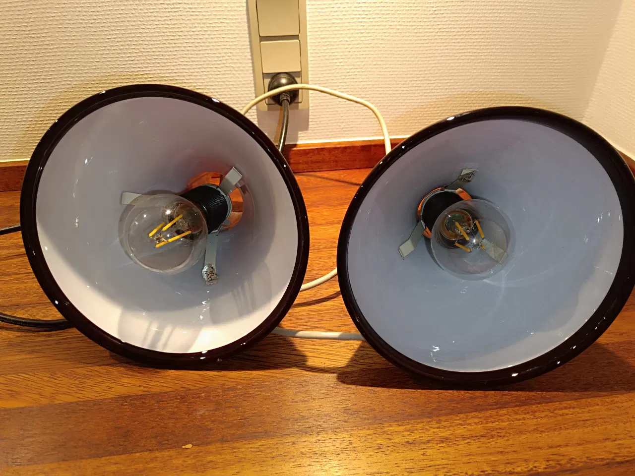 Billede 3 - 2 stk. Holmegaard Mini P&T Pendler