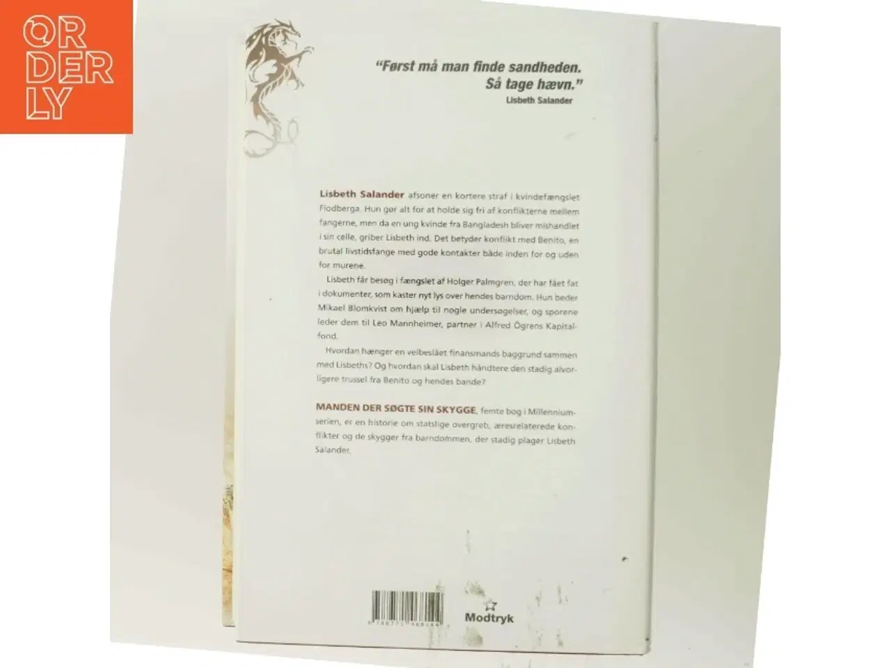 Billede 3 - Manden der søgte sin skygge af David Lagercrantz (Bog)