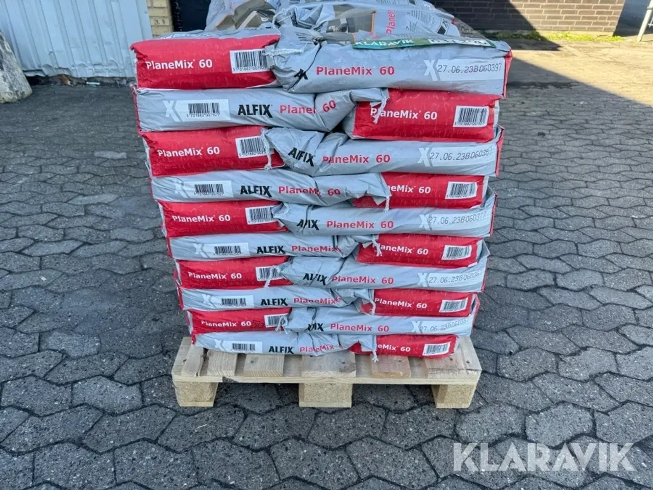 Billede 5 - Afretningsmasse Alfix PlaneMix 60 cirka 40 poser