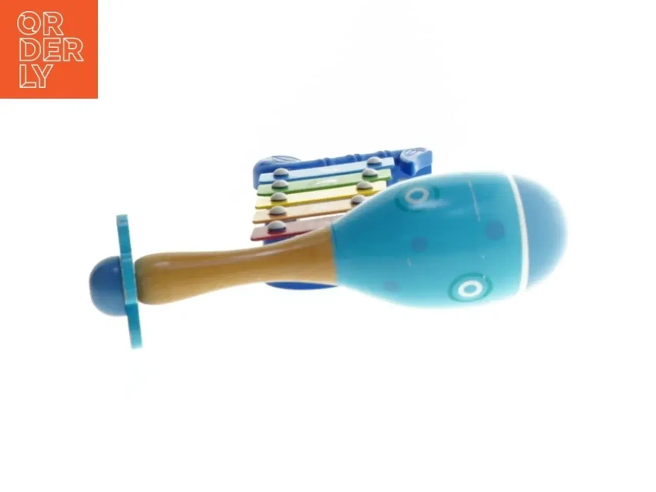 Billede 2 - Børne xylofon og maracas musiklegetøj (str. 21 cm)