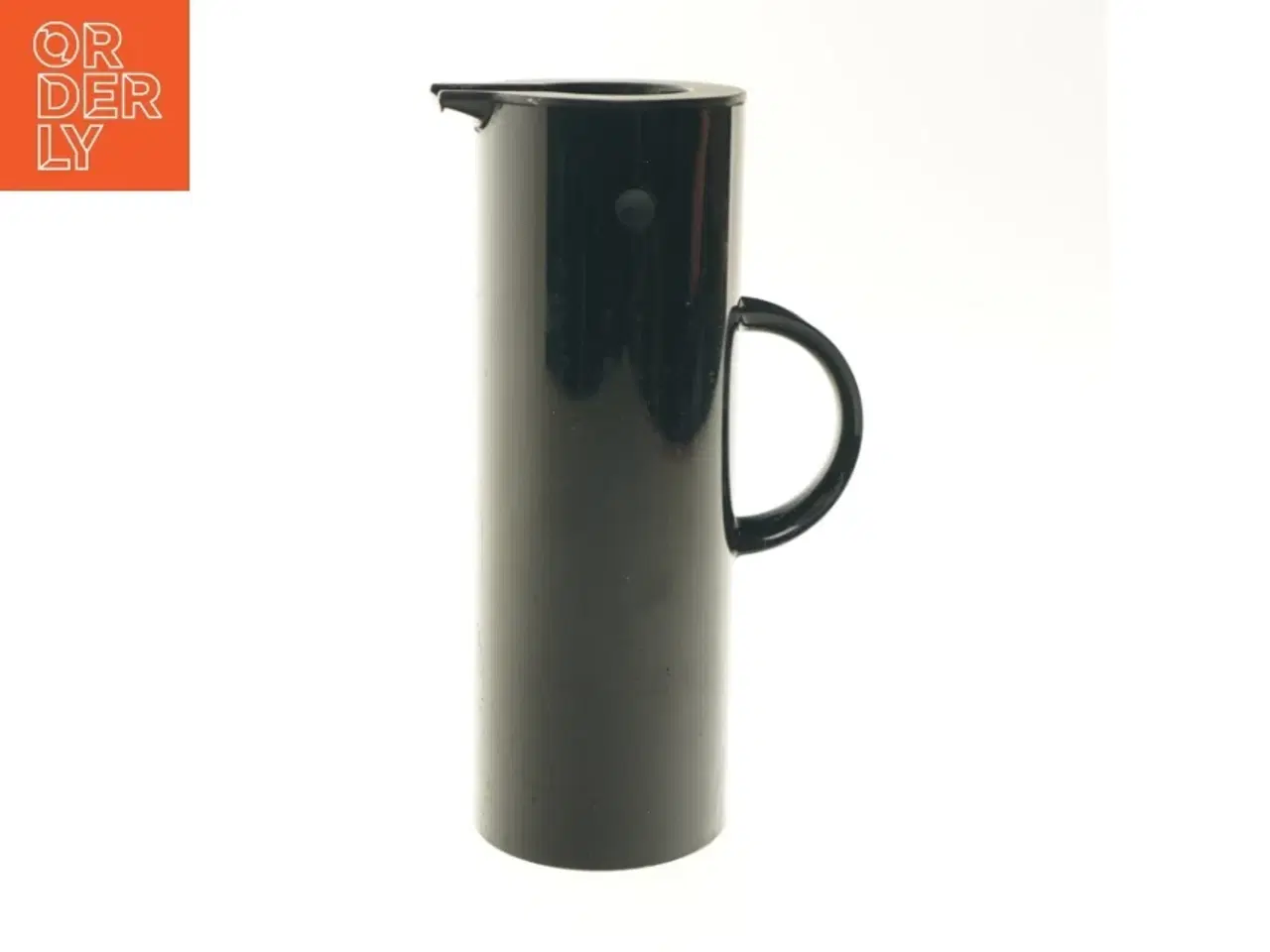 Billede 1 - Sort termokande fra Stelton (str. Ø 10,5 cm længde 30 cm)