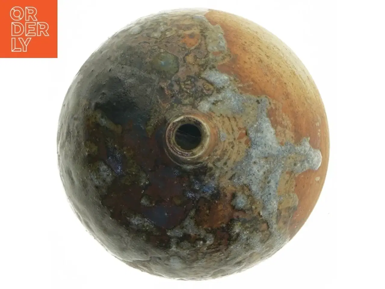 Billede 3 - Keramisk vase af Conny walther med unik glaseret overflade (str. 18 cm)