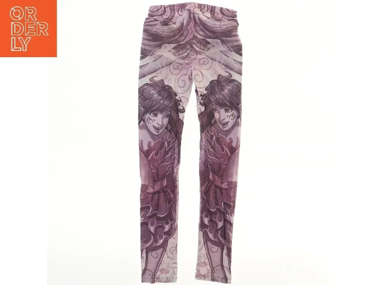 Billede 2 - Farverige leggings med mønster fra Lego (str. 128)