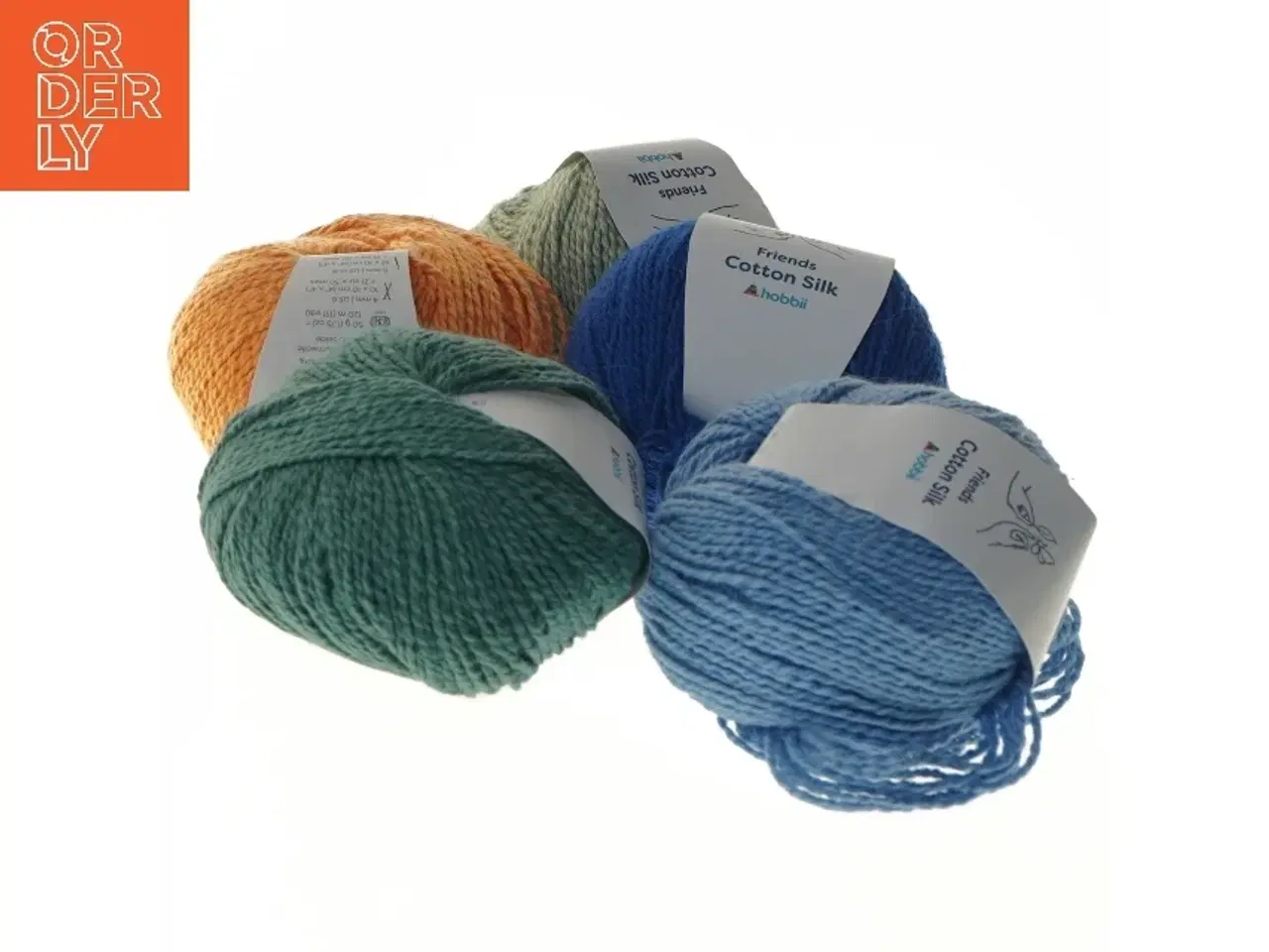 Billede 2 - Bomuldssilkegarn, 5 stk fra Hobbii (str. 5 stk 120 m cm)