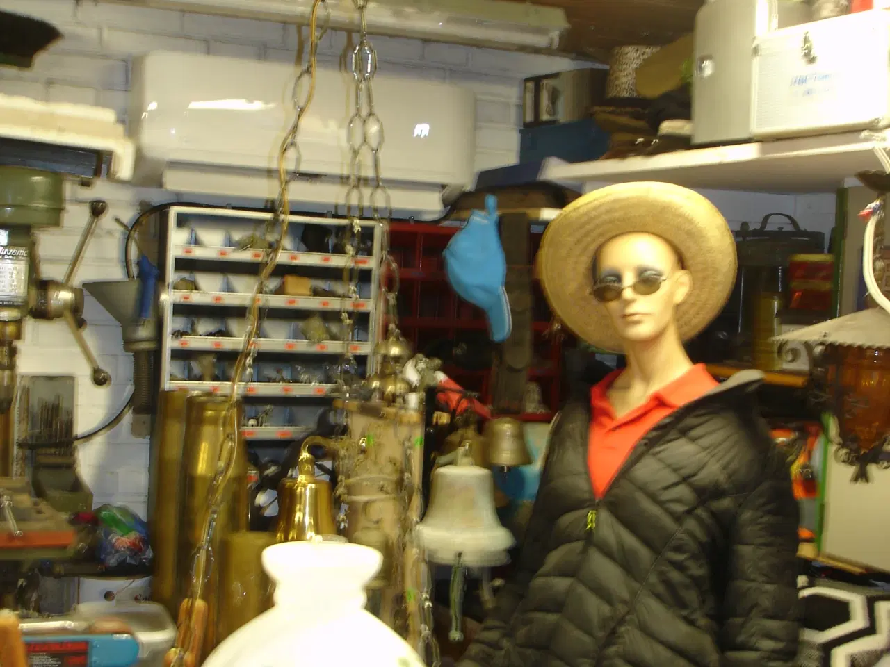 Billede 2 - Flot Loftslampe med Æbleblomst motiv ingen skår. 