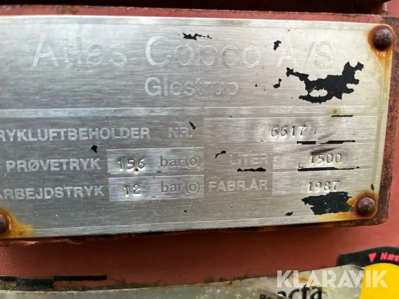 Billede 7 - Kompressorer tank PAM 1500 l