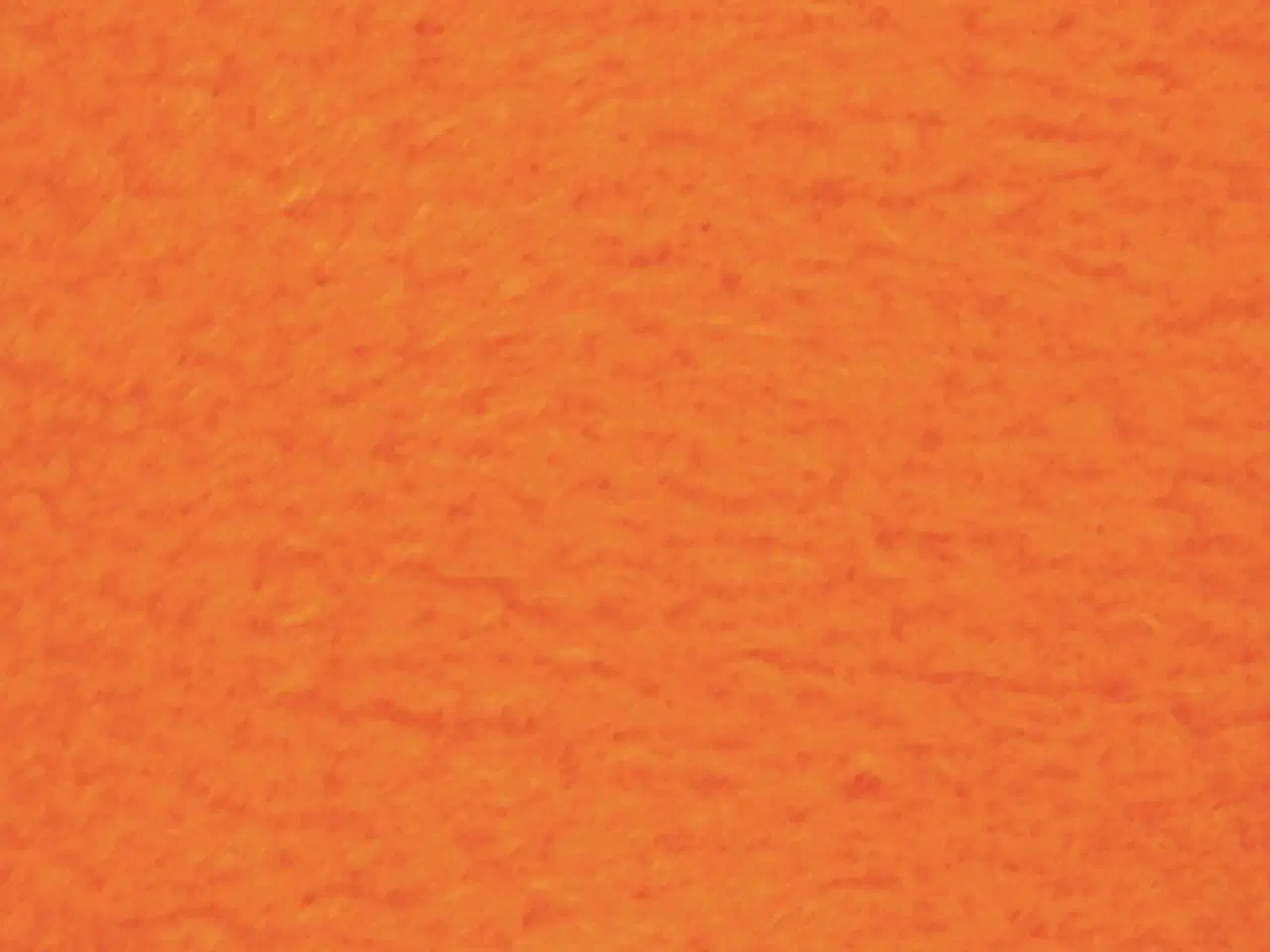 Billede 1 - Orange Fleece 125x150 cm - 200 g, Anti-pilling
