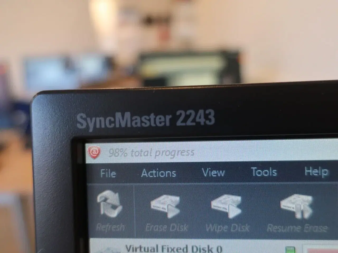 Billede 4 - HP 22" skærm m. tastatur SynchMaster 2243 (PC medfølger ikke)