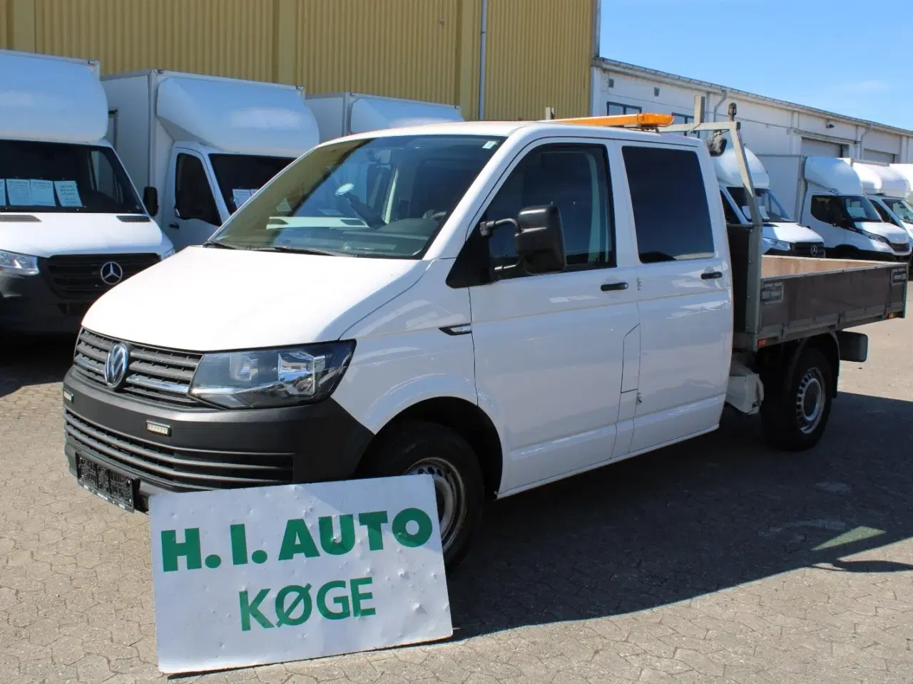 Billede 1 - VW Transporter 2,0 TDi 150 Db.Kab m/lad