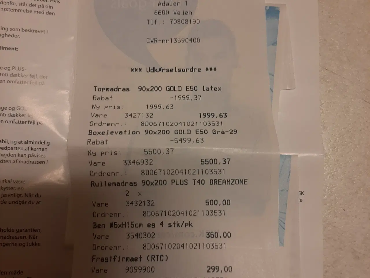 Billede 5 - Gold E50 Elevationsseng m/Topmadras